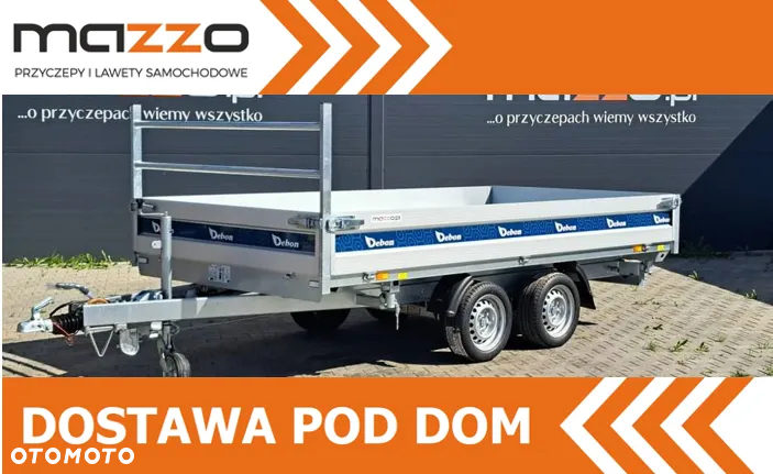Debon Przyczepa wywrotka 360x180x35 cm DMC3500kg POMPA ELEKTRYCZNA, WYWROT NA 3 STRONY! Solidna i wytrzymała - 24