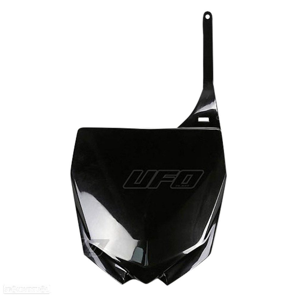 porta numero dianteiro ufo preto yamaha yz 125 / 250 / 450 - 1