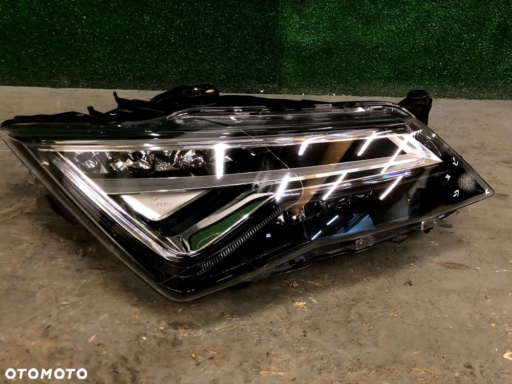 SEAT ATECA LAMPA REFLEKTOR LEWY PRAWY PRZÓD LEWY PRAWY PRZEDNI USZKODZONY JEŻ FULL LED 576941007D 576941008D - 14
