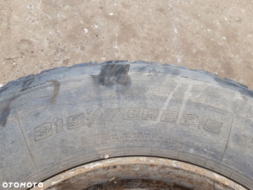KOŁO OPONA + FELGA ZAPAS 315/70 R22.5 SCANIA SERIA 4 124L 420 - 2