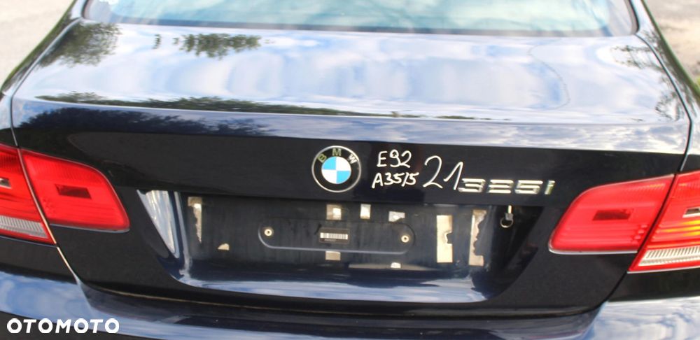 KLAPA BAGAŻNIKA BMW E92 A35 MONACOBLAU