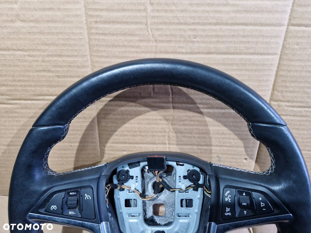 Kierownica skórzana skora Opel Astra J IV Mokka Meriva B multi podgrzewana - 6