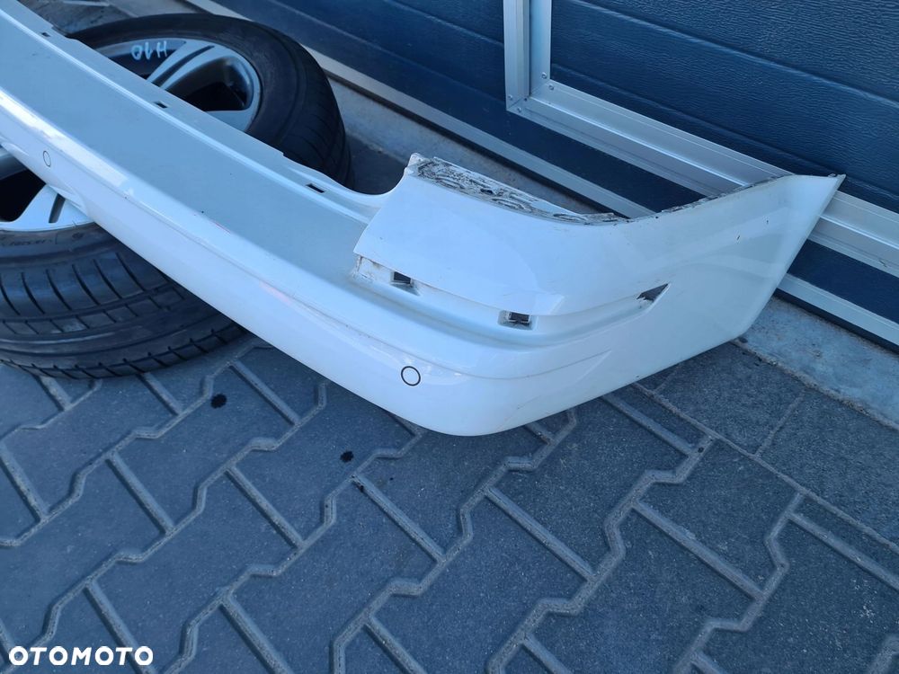 VW T6 zderzak tył biały LB9A PDC - 3