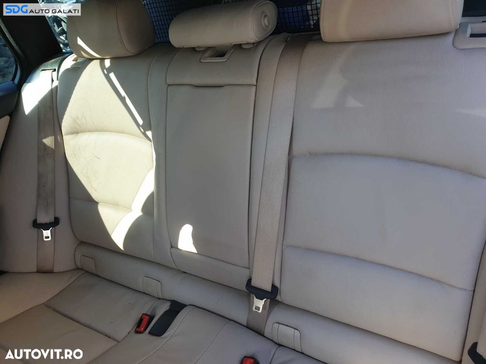 Interior Piele Crem cu Incalzire Scaune Fata si Bancheta Spate Sezut cu Spatar BMW Seria 5 F11 2009 - 2017 [C5278] [C5279] [C5280] - 6