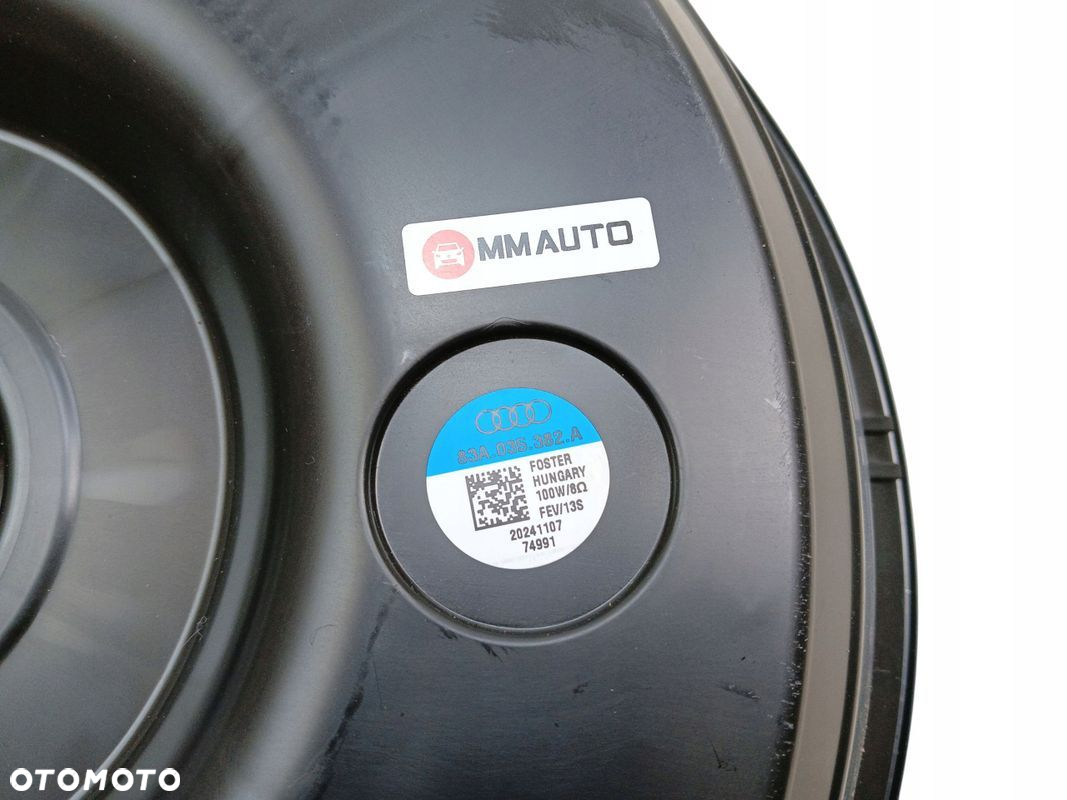 GŁOŚNIK SUBWOOFER BANG OLUFSEN AUDI A1 II 82A 83A035382A - 4