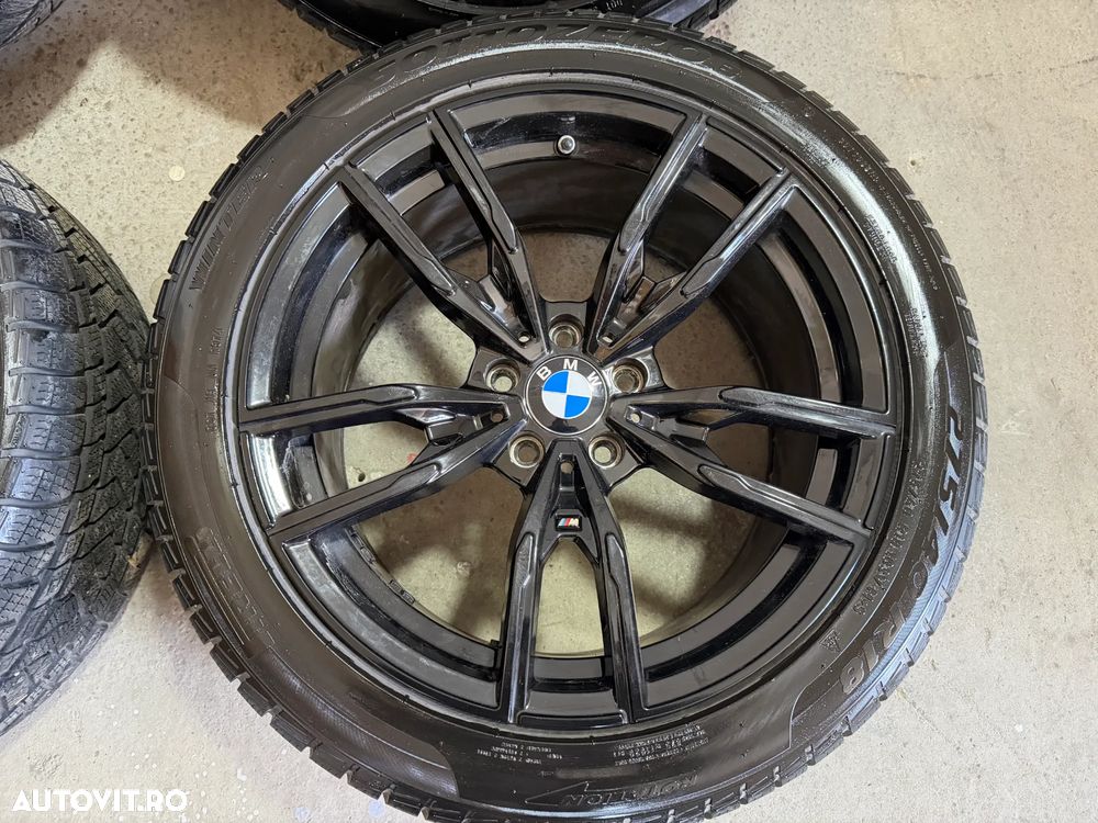 Jante BMW R18 cu anvelope iarna pirelii Jante18 complete iarna bmw G30 G31 jante doua latimi - 3