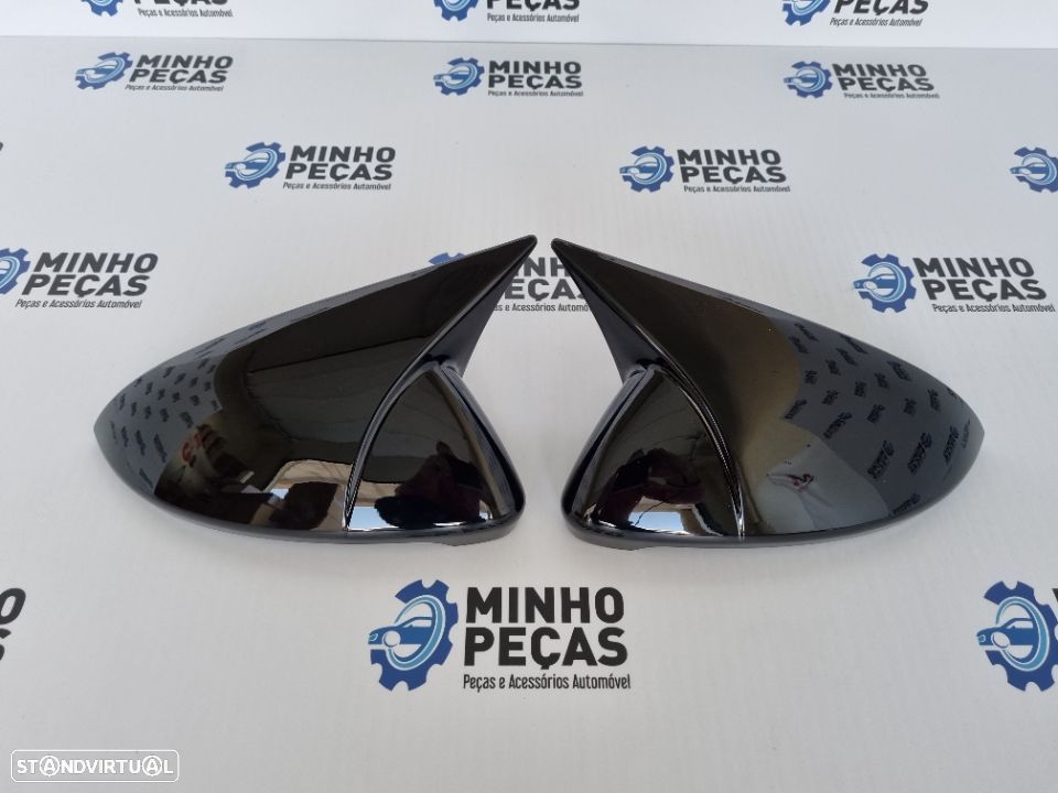 Capas de Espelho Vw Golf 7 VII Preto Brilho - 1