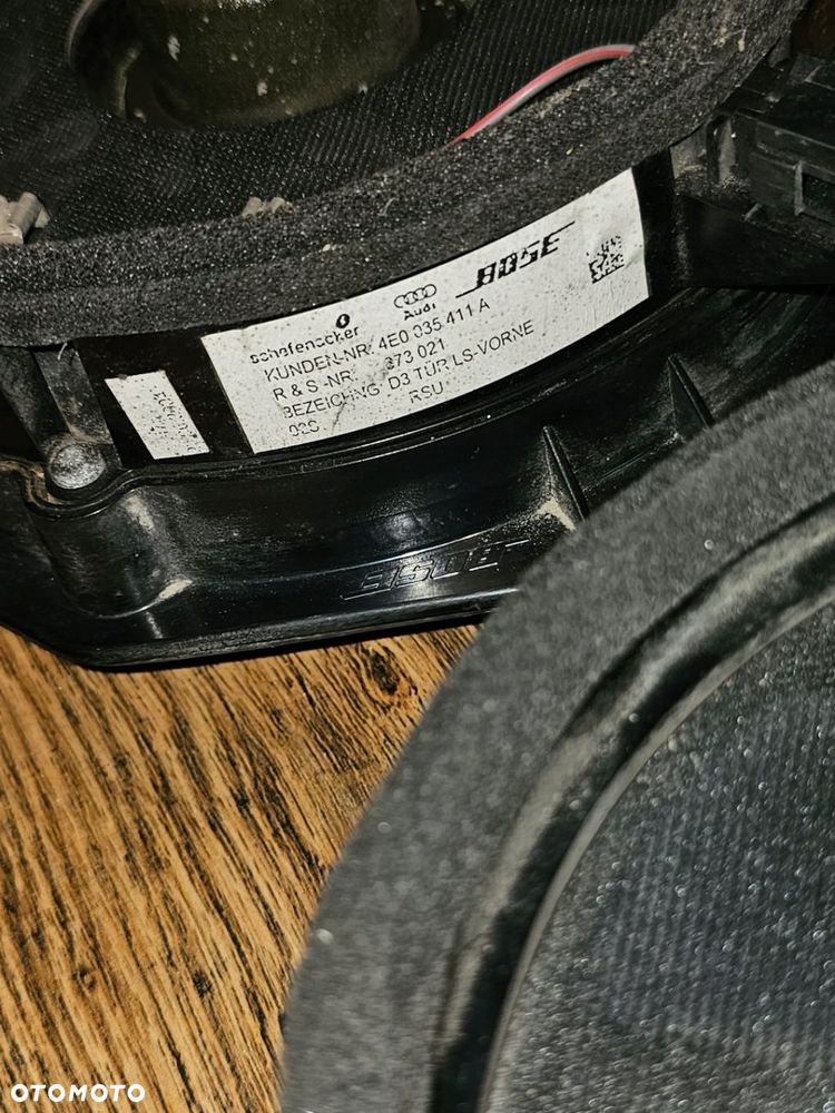 AUDI A8 D3 4E0 LIFT ZESTAW NAGŁOŚNIENIE BOSE KPL. - 9