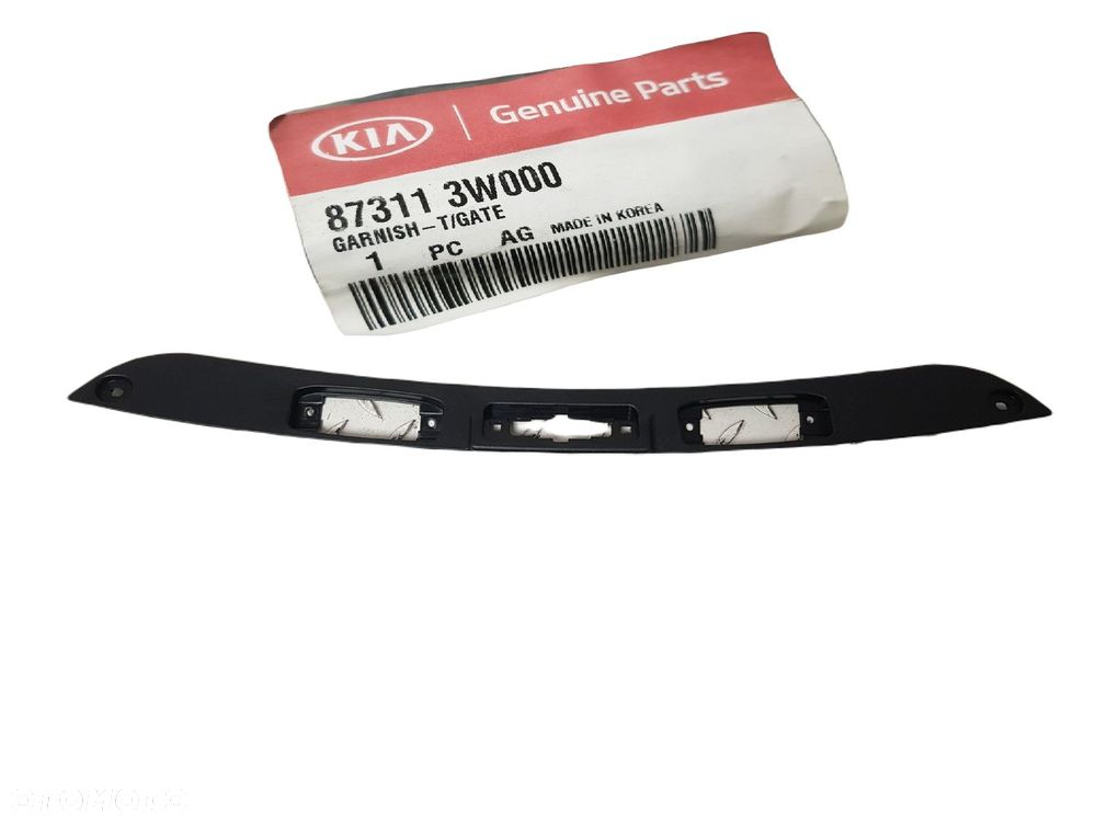 ORYGINALNA FABRYCZNIE NOWA BLENDA LISTWA PODSWIETLENIA KLAPY TYLNEJ SPORTAGE III 3 10-16 873113W000