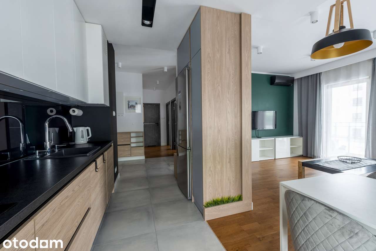 Luksusowy apartament 71 m² z klimatyzacją | Miasteczko Wilanów