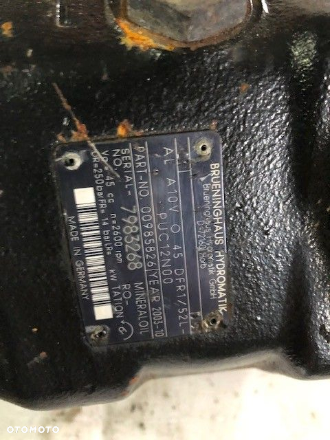 Matbro tr 250 - Pompa Hydrauliki Rexroth - 2