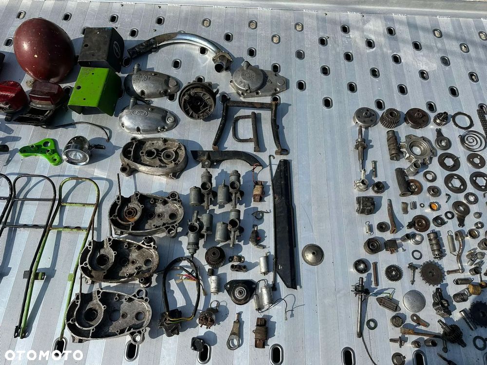 Części Romet Ogar 200 205 Motorynka Błotnik Bagażnik Schowek Tłumnik - 16