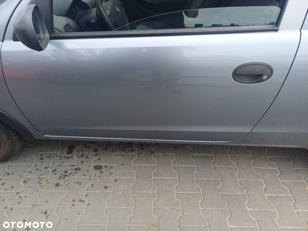 DRZWI KOMPLETNE LEWY PRZÓD OPEL CORSA C LIFT Z163 - 2