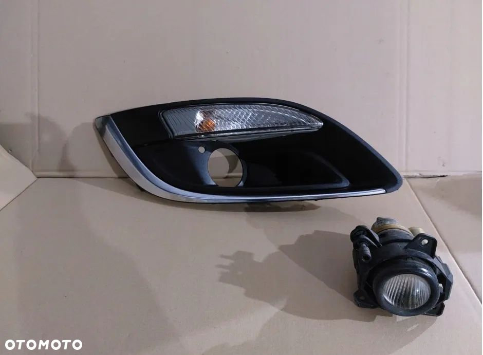 Halogen prawy lewy kratka zderzaka chrom Opel Astra J IV LIFT - 6