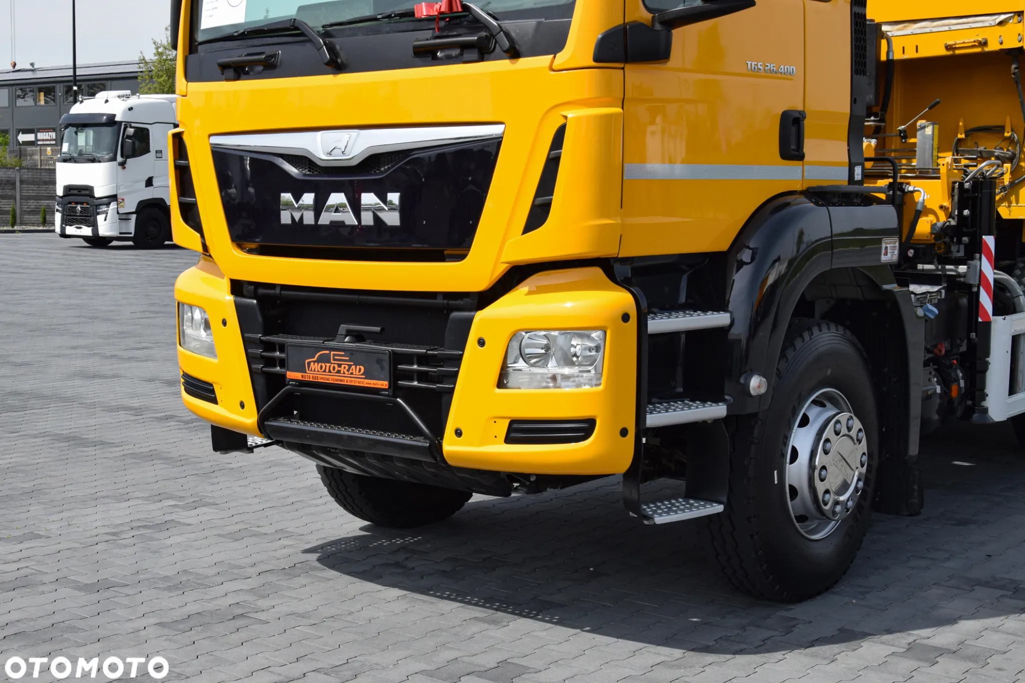 MAN TGS 26.400 / 6x4 / EURO 6 / UDT / HDS FASSI 165 / WYSUW x3 / ROTATOR / CHWYTAK / STEROWANIE RADIOWE / WZMOCNIONA RAMA / WYWROTKA / HYDROBURTA / AUTOMAT / 2017 / NOWE OPONY - 100% / NISKI PRZEBIEG / STAN IDEALNY / SPROWADZONY - 9