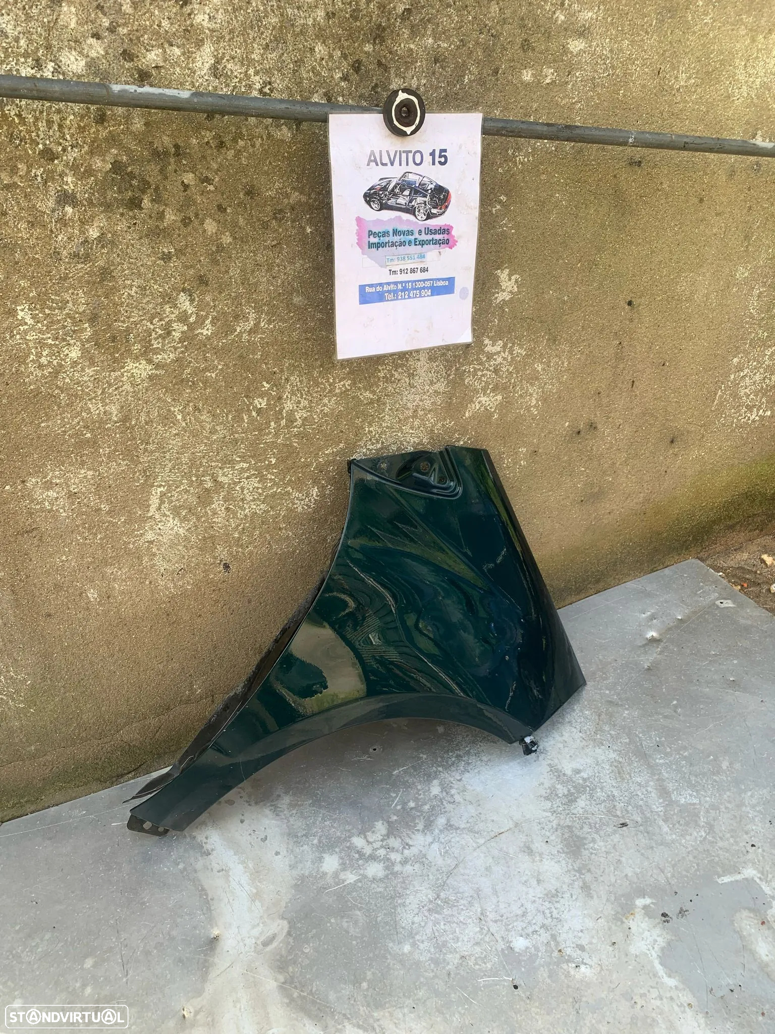 Guarda lamas direito Mercedes W169 - 2