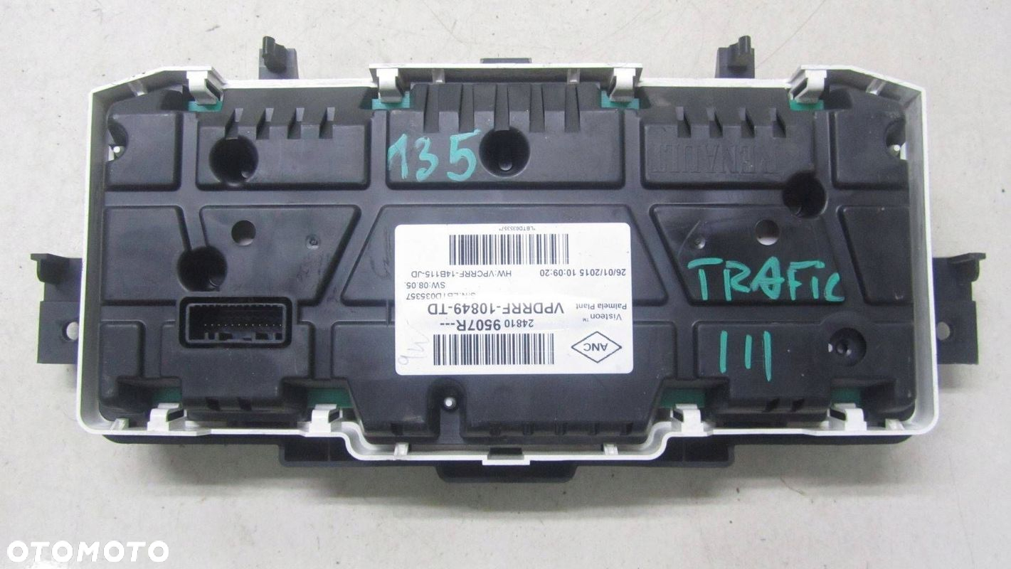 TRAFIC VIVARO III LICZNIK ZEGARY 248109507R 14- - 2