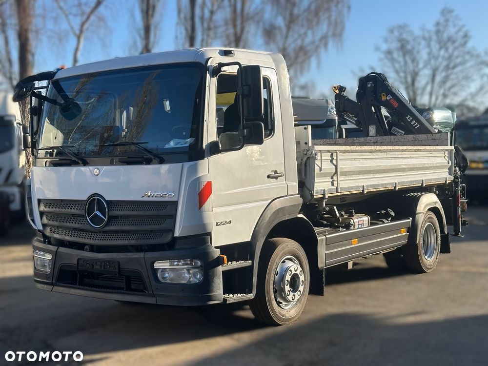 Mercedes-Benz Atego 1224 4x2 Wywrotka 2-stronna + HIAB XS 077 | Euro 6 | Klimatyzacja | 120 000 km - 6