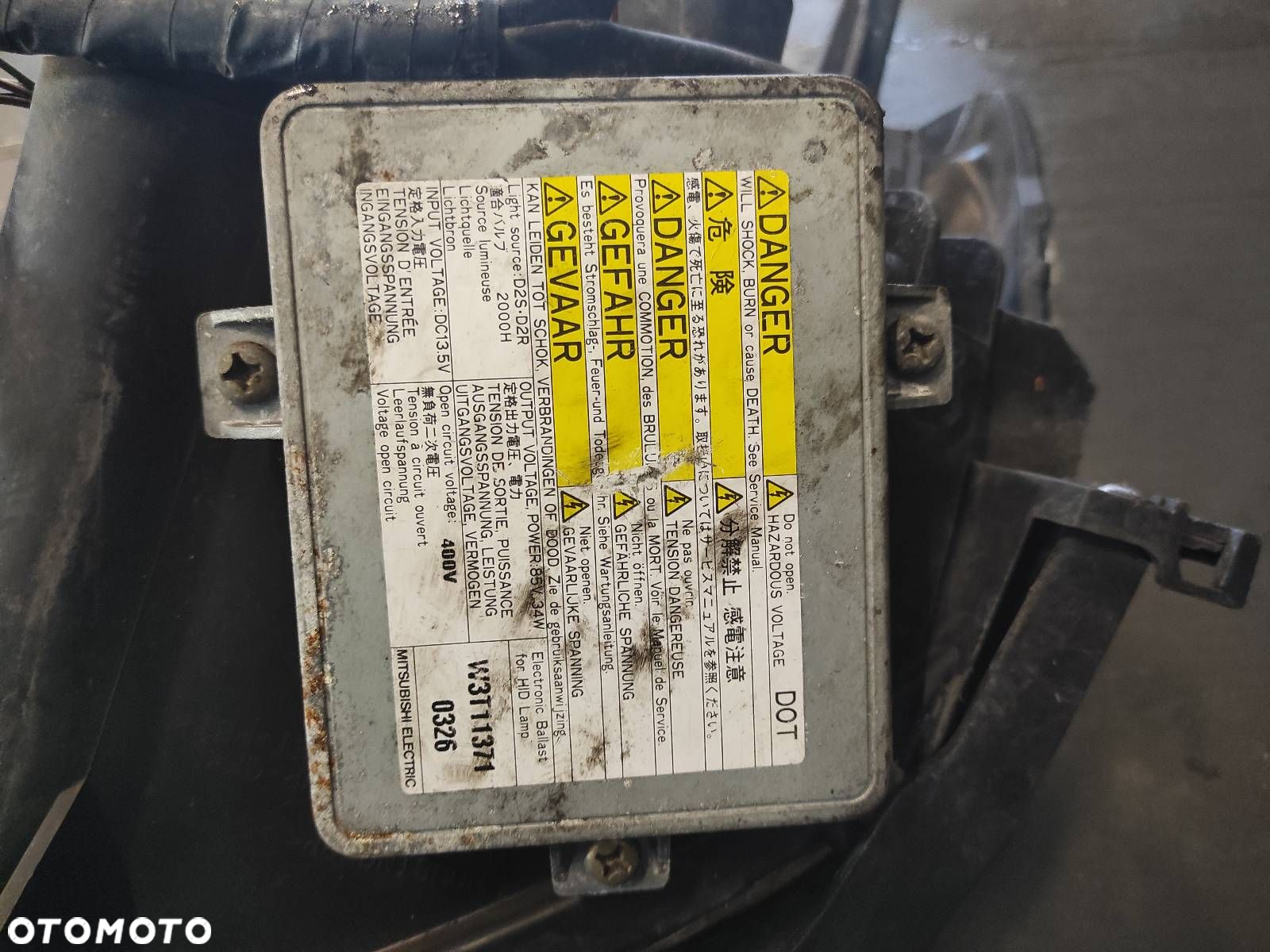 KOMPLETNY PRZÓD XENON MASKA ZDERZAK PRZÓD LAMPY MAZDA 3 I BK 27B - 6