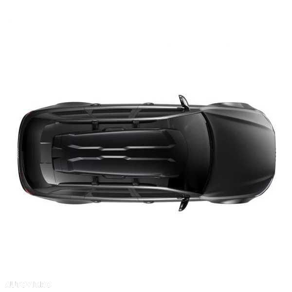 Cutie portbagaj Thule Vector Alpin Negru Metalic, 228x88,5x32cm - 3