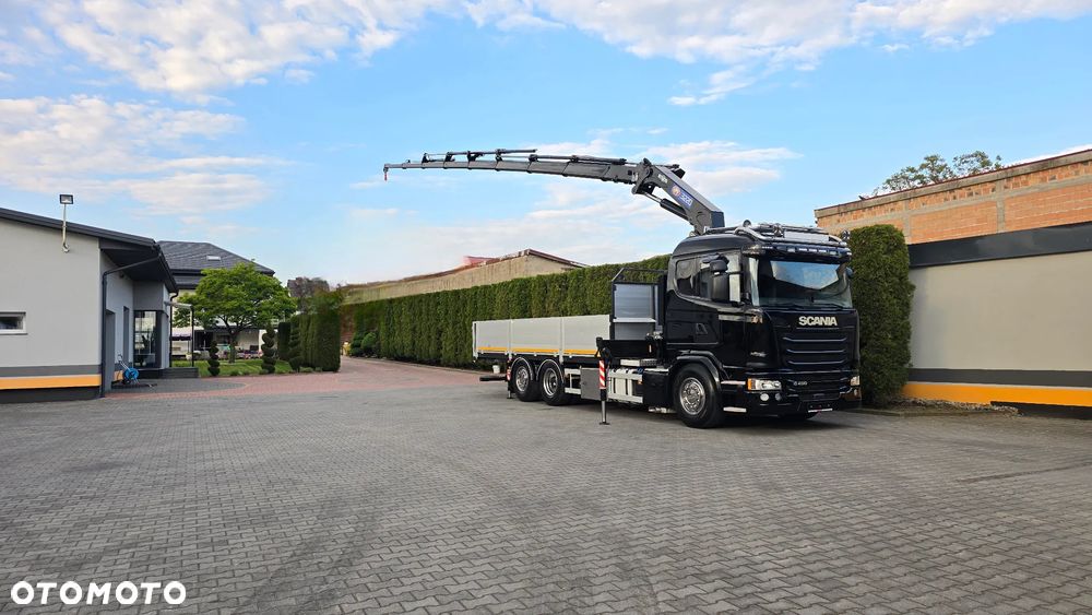 Scania G490 6x2 CRANE HMF 3220K8 - 21