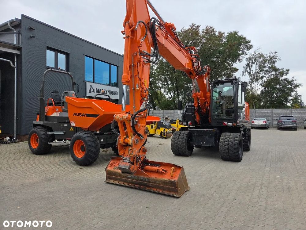 Hitachi Koparka Kołowa HITACHI ZX170W -5B Szybkozłącze Hydrauliczne + 3 łyżki - 9
