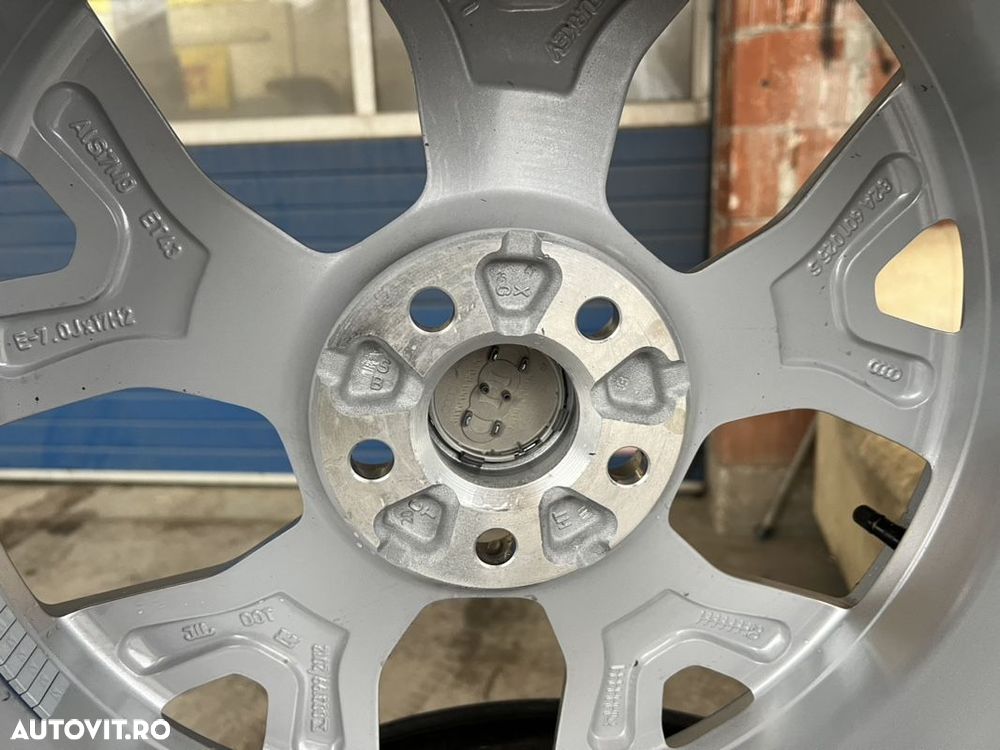 vând jante originale Audi A1 noi cu anvelope noi pe 17” - 10