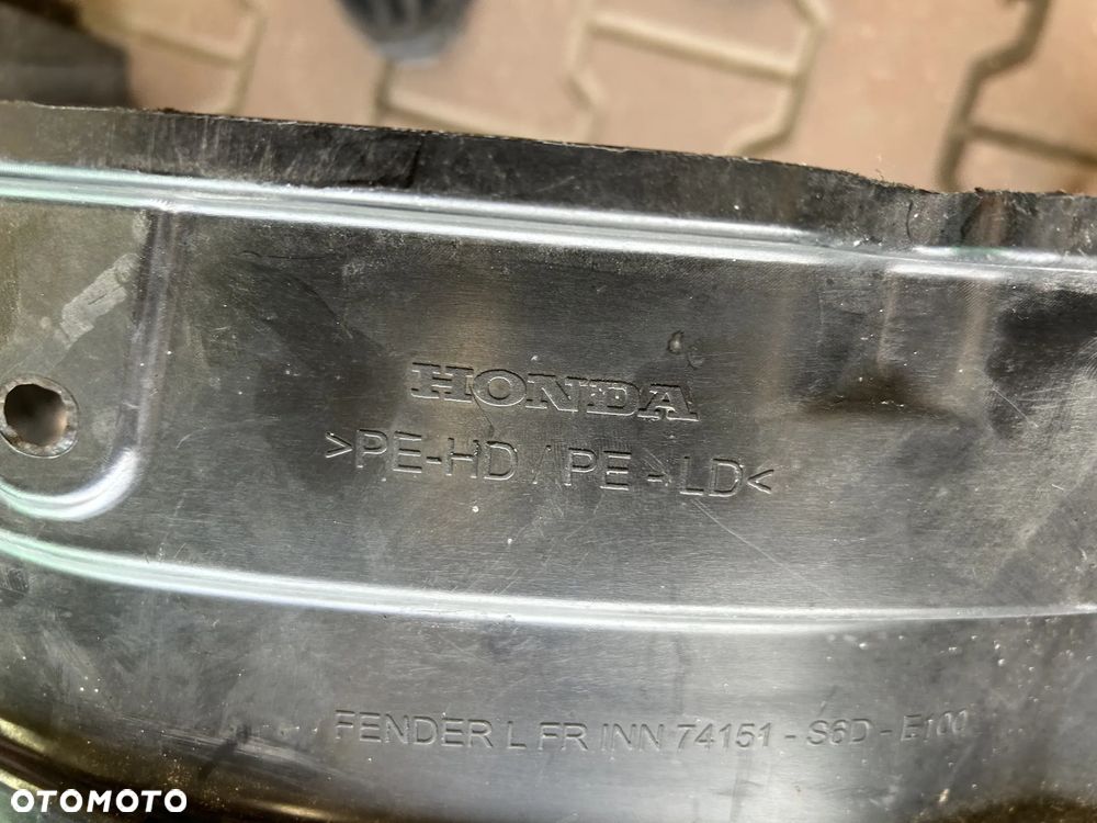 HONDA CIVIC VII 7 3D 5D LIFT 2003-2006 NADKOLE LEWE PRZEDNIE PRZÓD LEWY 74151-S6D-E10 - 7