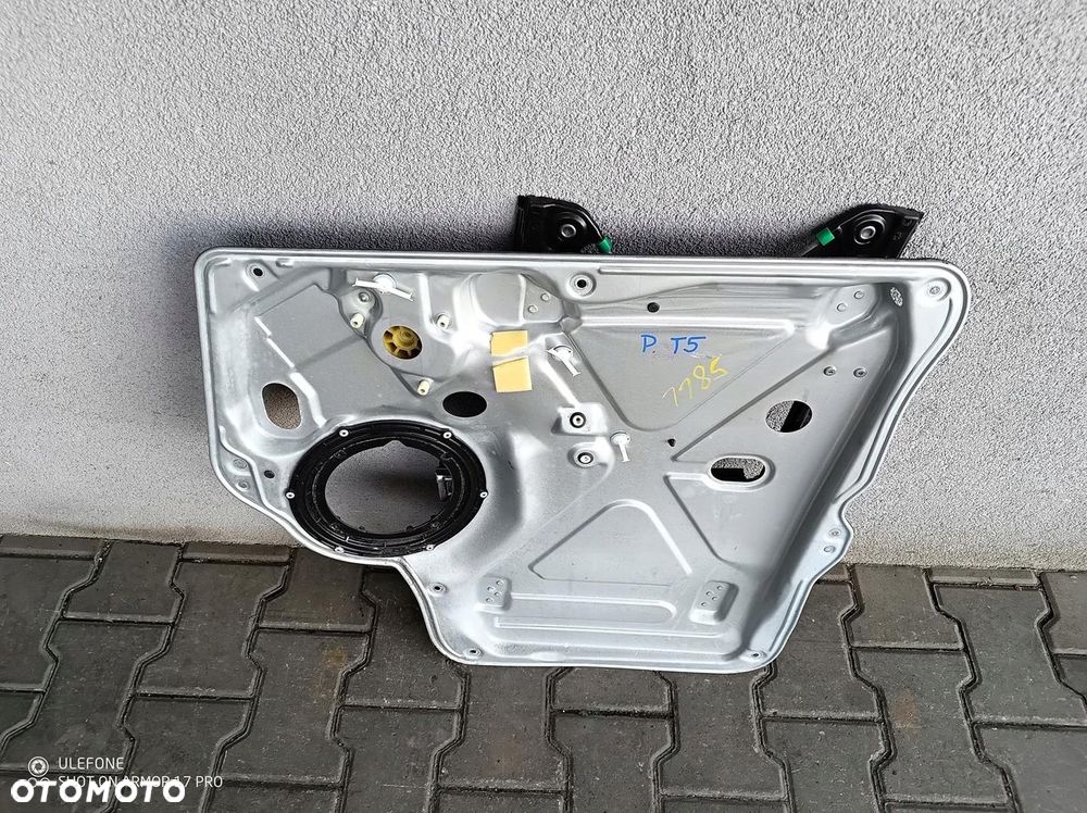 VW T5 PODNOSNIK MECHANIZM OPUSZCZANIA SZYBY PRAWEJ - 2