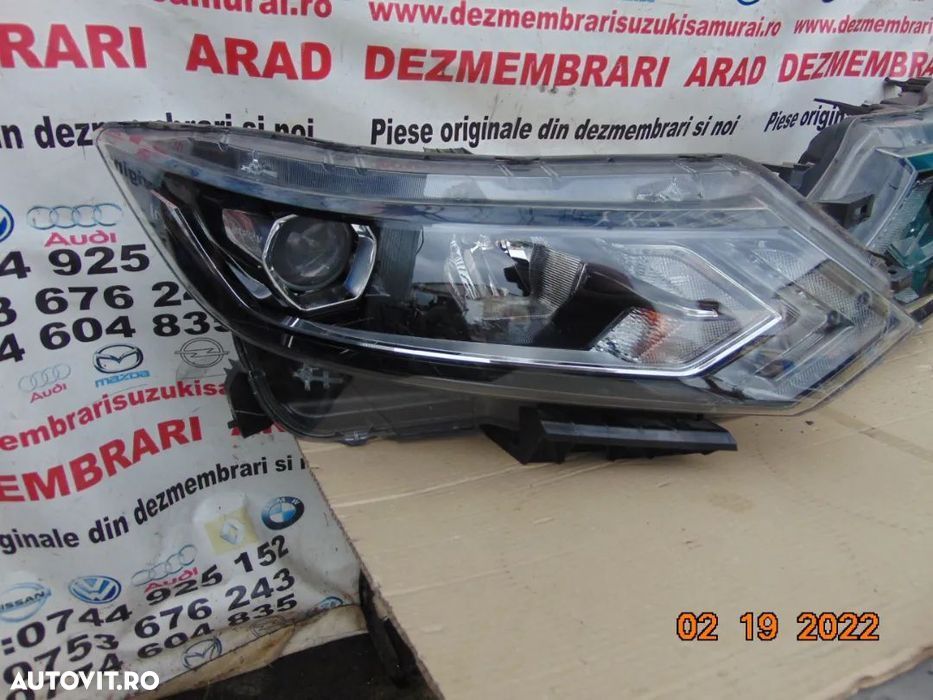 Far Nissan Qashqai facelift 2017-2020 faruri stanga dreapta nissan qas - 4