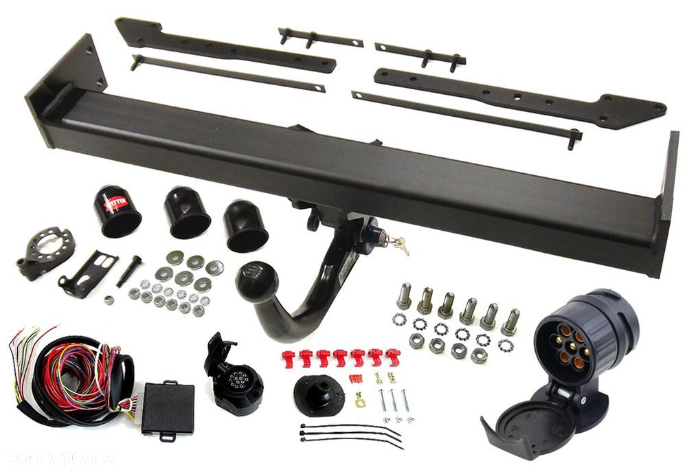 Hak Holowniczy Westfalia Witter AUTOMAT Wypinany+ Moduł 13 pin + Wiązka do Ford Mondeo MK4 Kombi - 18