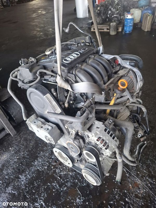 SILNIK BGU SKODA OCTAVIA 2 AUDI A3 II 1.6 8V KOMPLETNY Z OSPRZETEM - 2