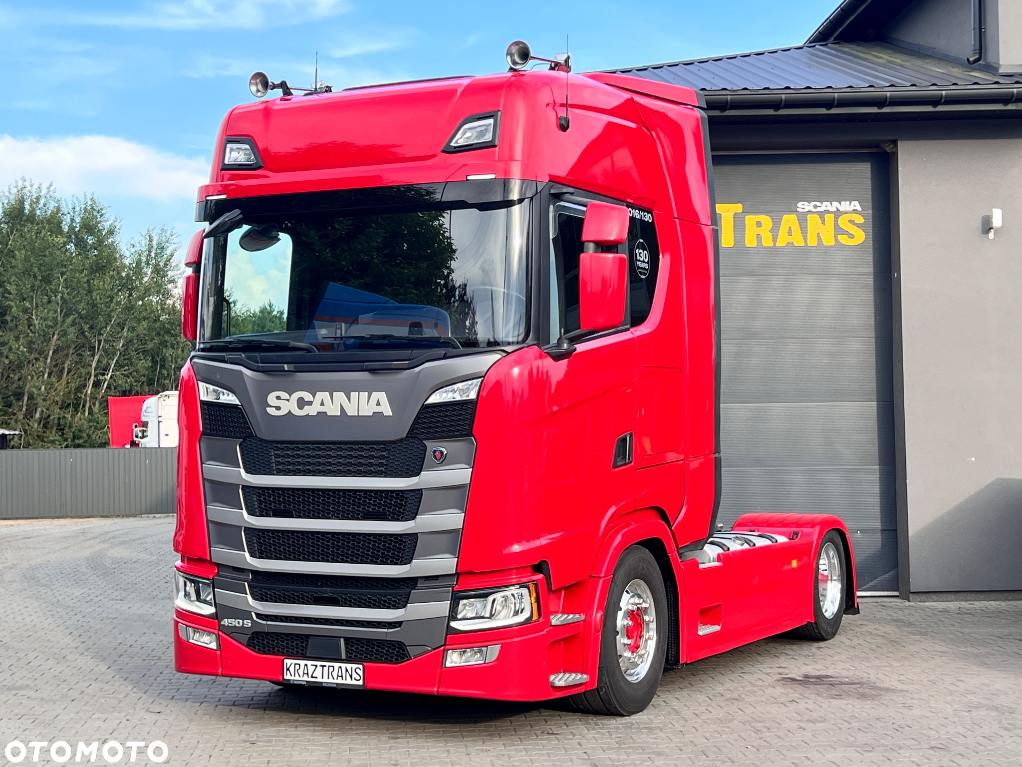 Scania S450 mega low deck perfekcyjny stan zestaw złoty kontrakt ASO full opcja - 16