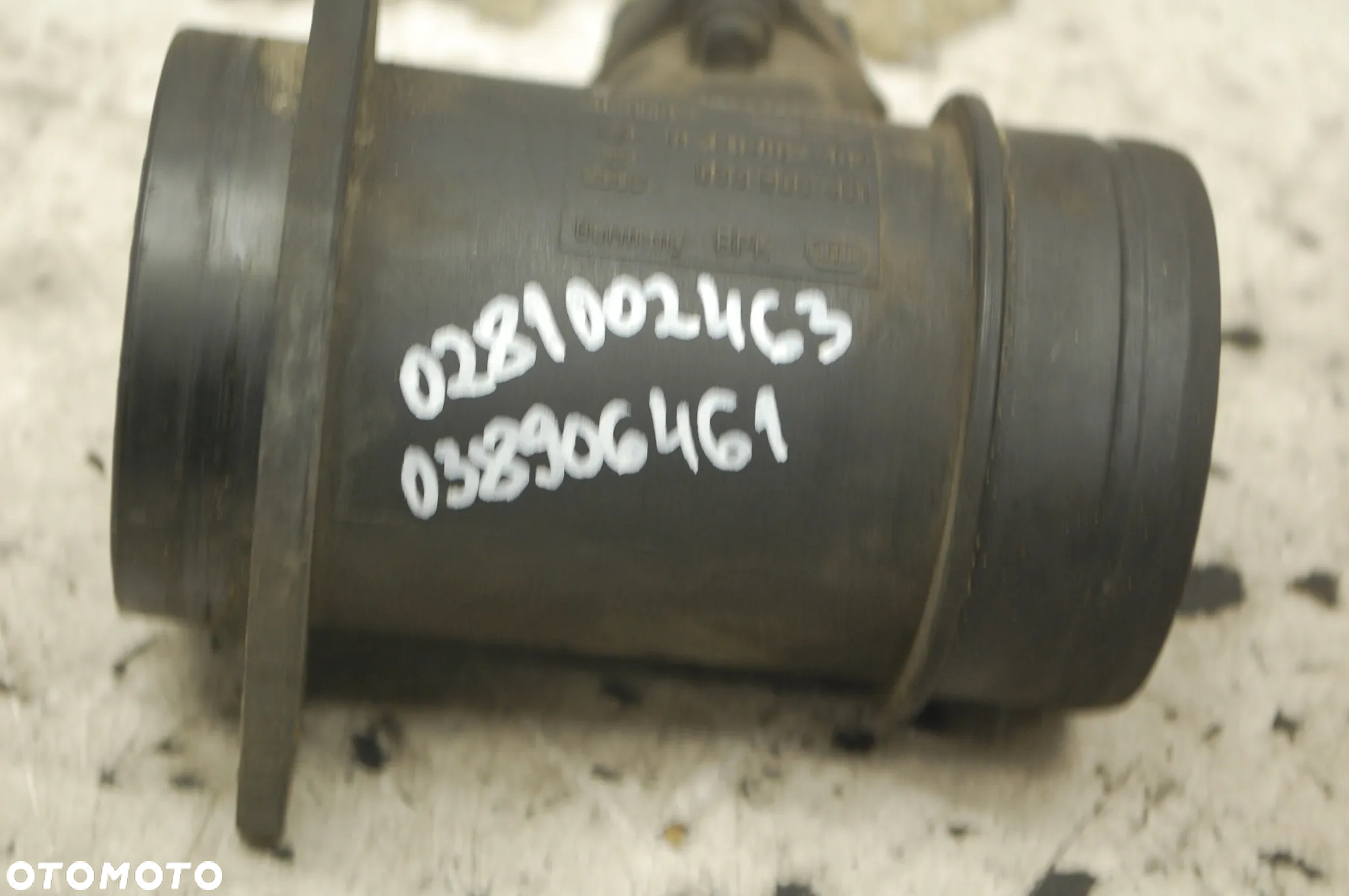 PRZEPŁYWOMIERZ 0281002463 038906461 VW PASSAT B5 LIFT 1.9 TDI AUDI SEAT SKODA - 4