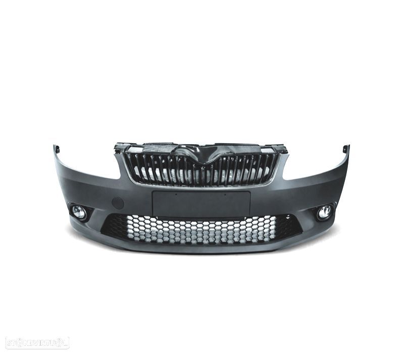 PARA-CHOQUES FRONTAL SKODA FABIA 2 10-14 LOOK RS - 2