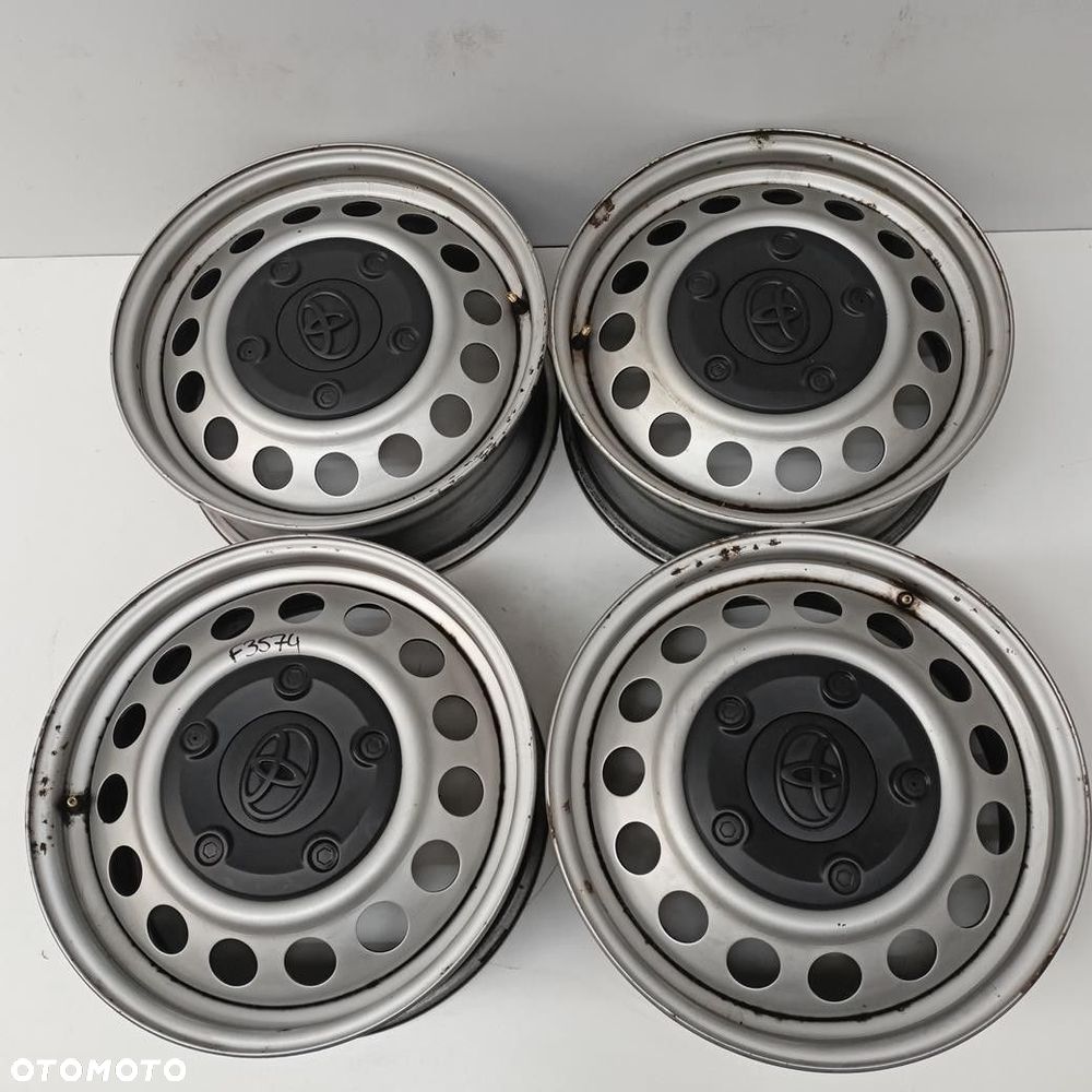 Felgi 5x108 17 Toyota Proace + Dekle 4szt (F3574) - 1