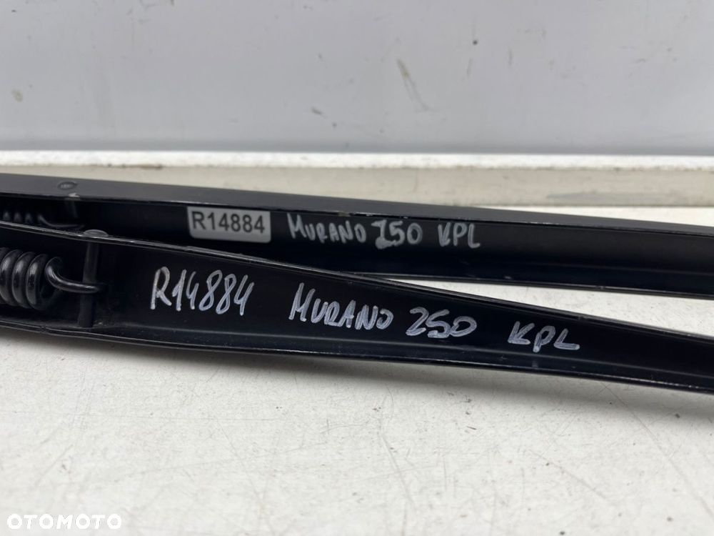 Ramię wycieraczki Nissan Murano I Z50 03-08r. ramiona prawa strona pasażera lewa kierowcy KOMPLET - 4