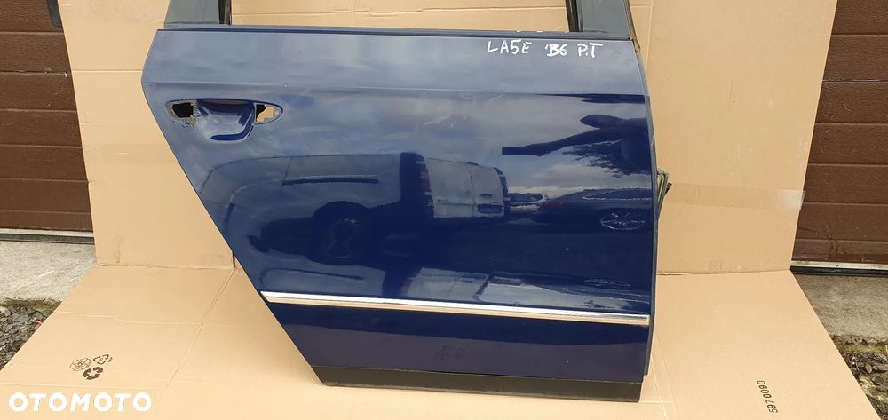 Drzwi prawy tył tylne prawe VW Passat B6 LA5E Kombi - 5