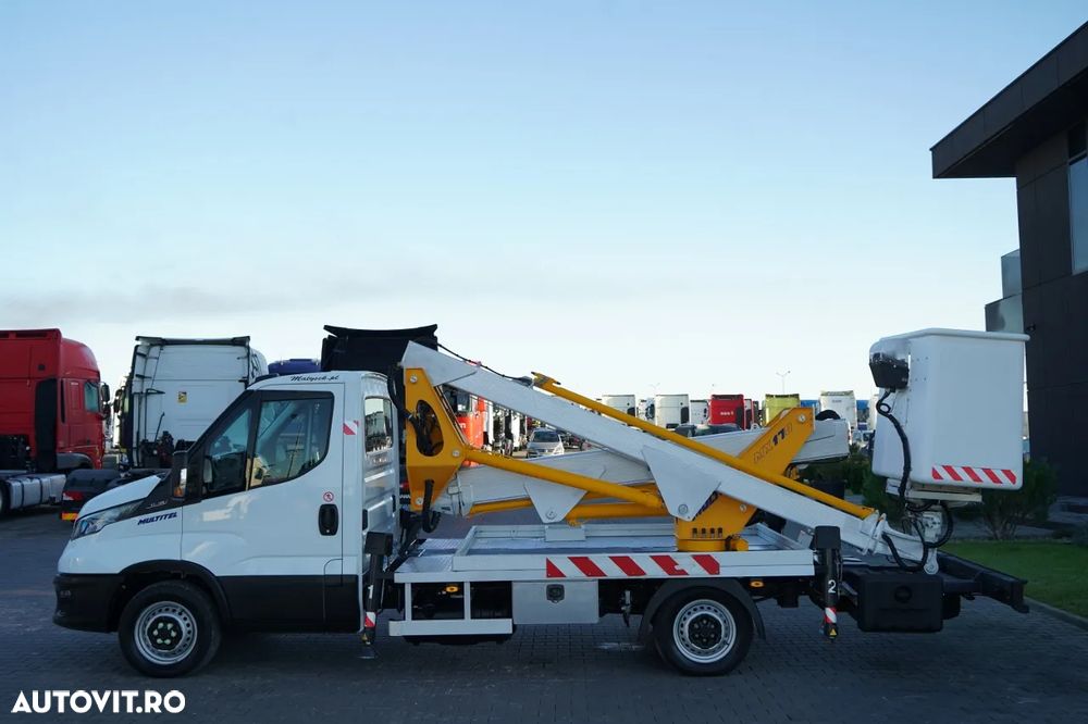 Iveco DAILY 35-140 / Platformă autopropulsată / Platformă autopropulsată MULTITEL MX 170 / 4 Stabilizatoare / MANUALĂ / - 12