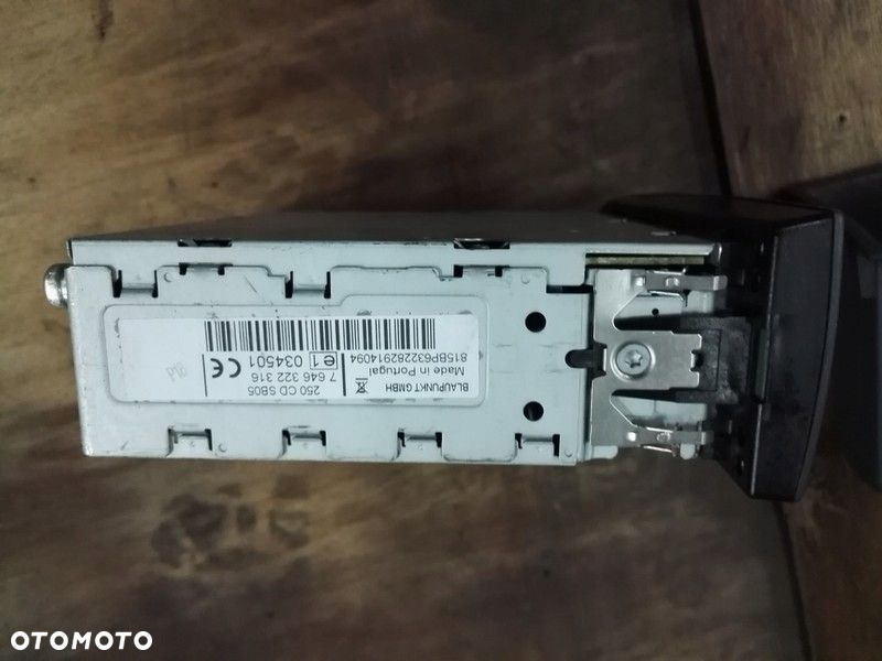 Radio CD Ducato Boxer Jumper 06 Blaupunkt Kod - 6