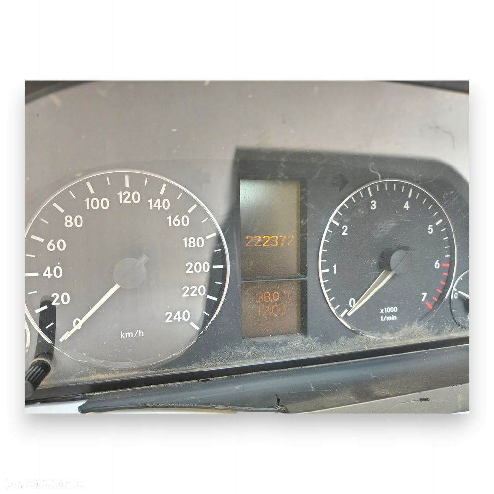 LICZNIK ZEGARY A1695403748 Mercedes W169 1.5 1.7 2.0 8V Benzyna 222 372km - 6