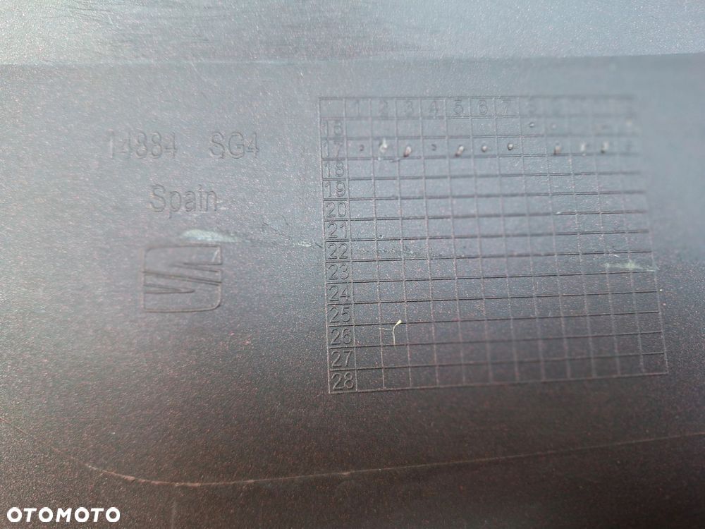 SEAT ARONA 17-21 6F9 NIE KLEJONY! MOCOWANIA OK! ZDERZAK PRZÓD PRZEDNI+LISTWY BOCZNE ORYG SEAT 6F9807221B WYSYŁKA 24h - 10