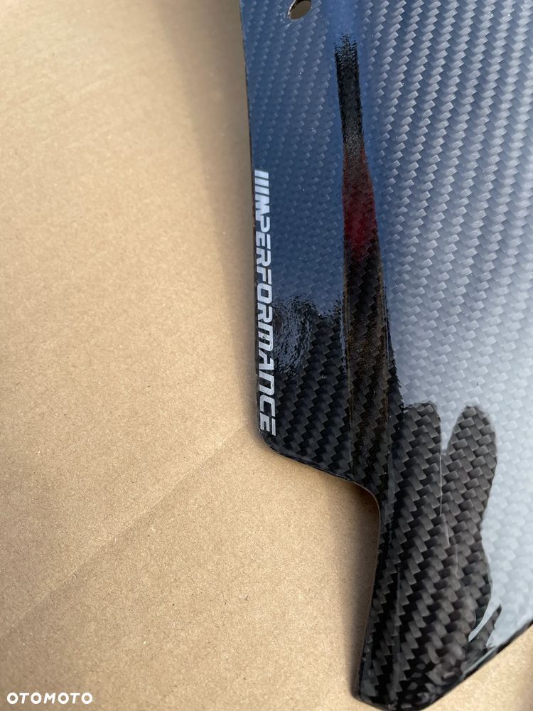 BMW 5 G30 G31 listwy przód dyfuzor spoiler karbon carbon m performance - 7