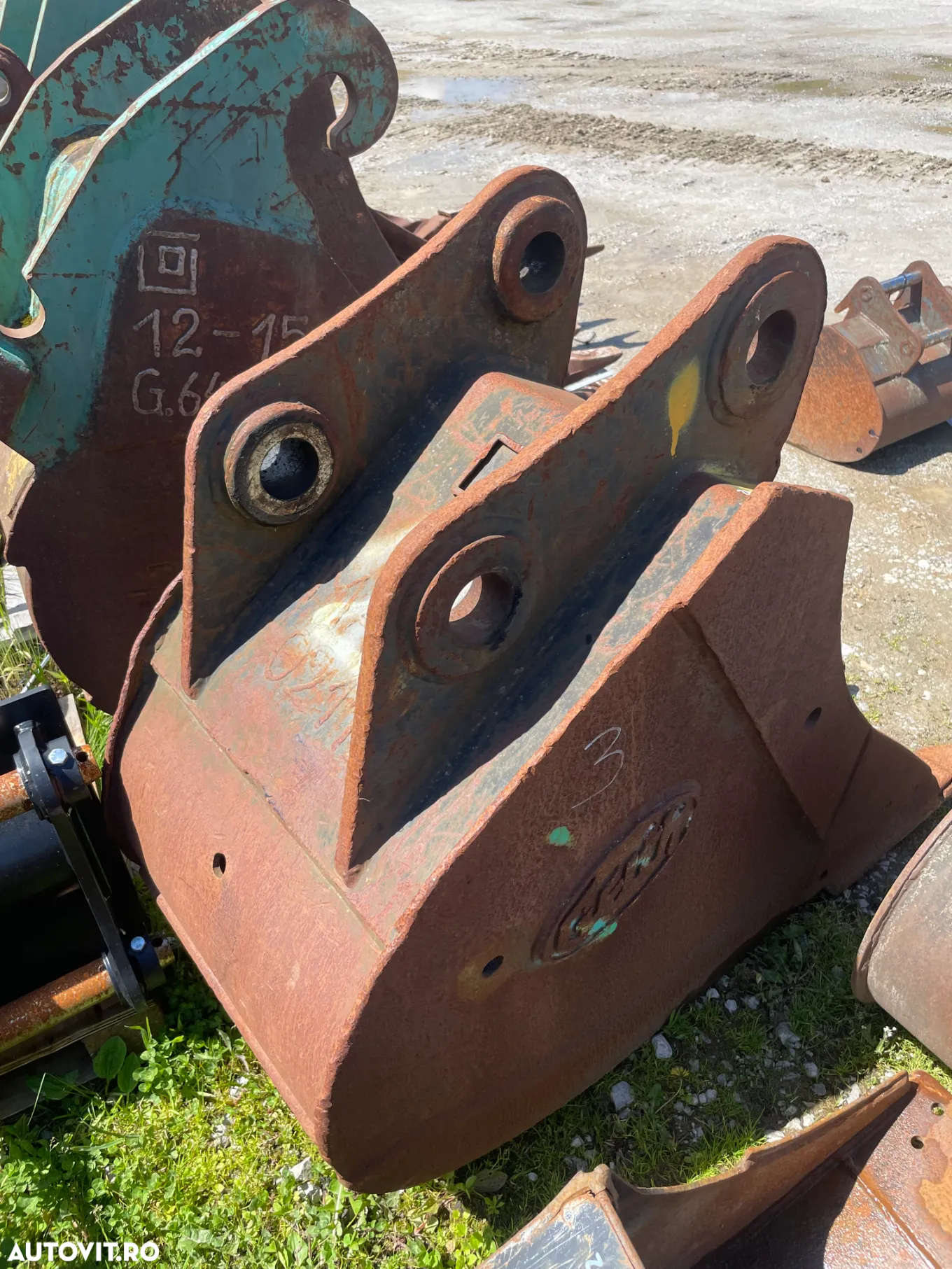 Cupa pentru excavatoare Gaith latime de 600mm - 2