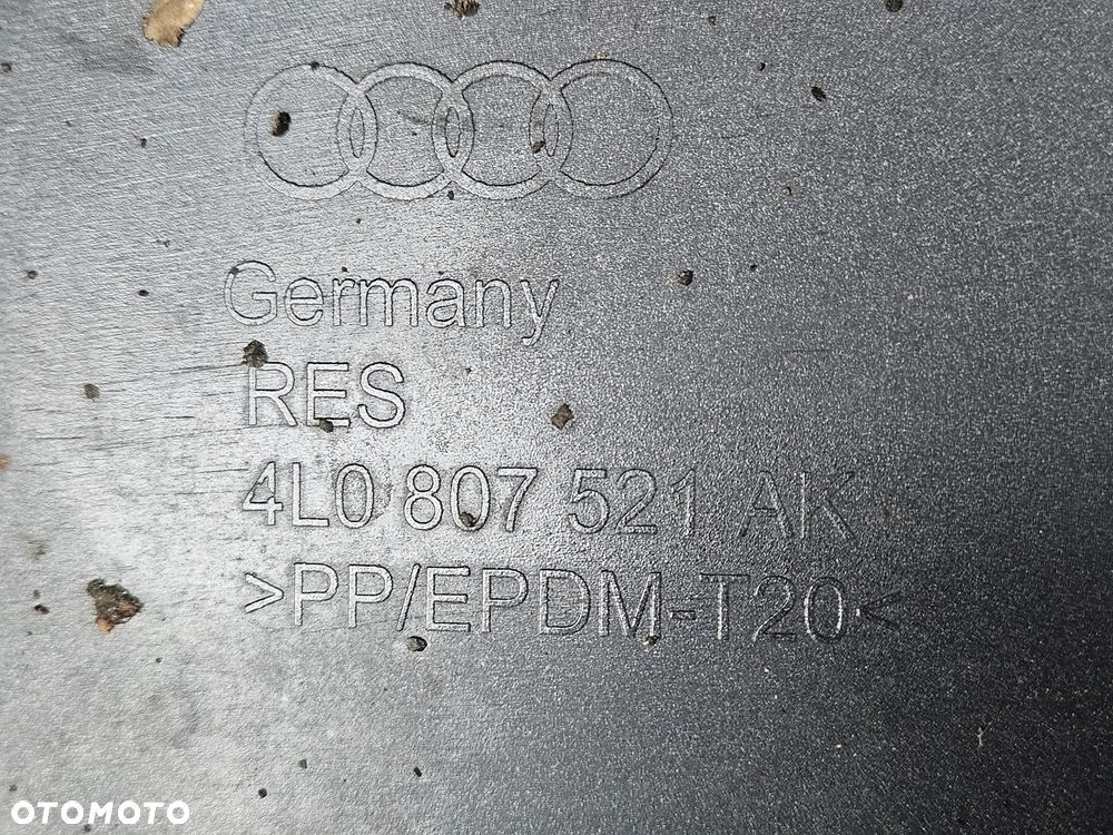 AUDI Q7 4L LIFT 09-15R ZDERZAK TYL TYLNI S-LINE KOMPLETNY LZ7S  4L0807521 AK - 15