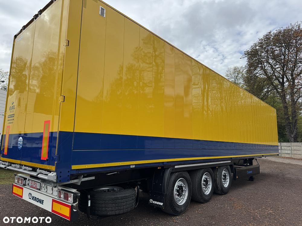 Krone KOFFER ,UBRANIOWA , DACHSER , TEXTIL , BOX - 7