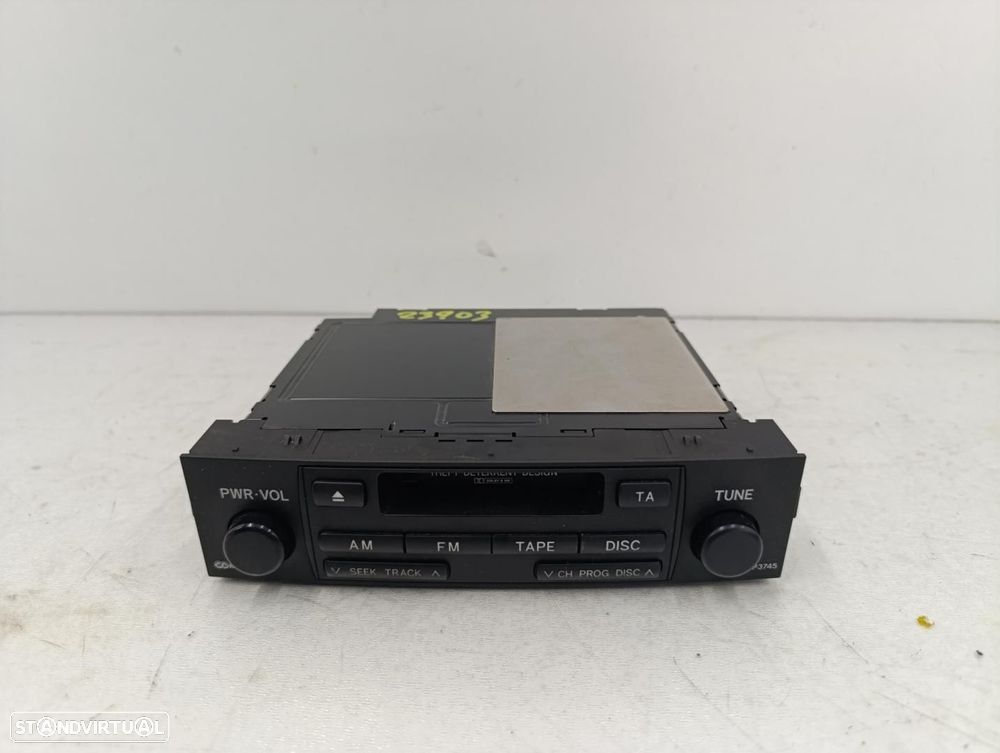 SISTEMA DE ÁUDIO RÁDIO CD TOYOTA LAND CRUISER J12 - 1