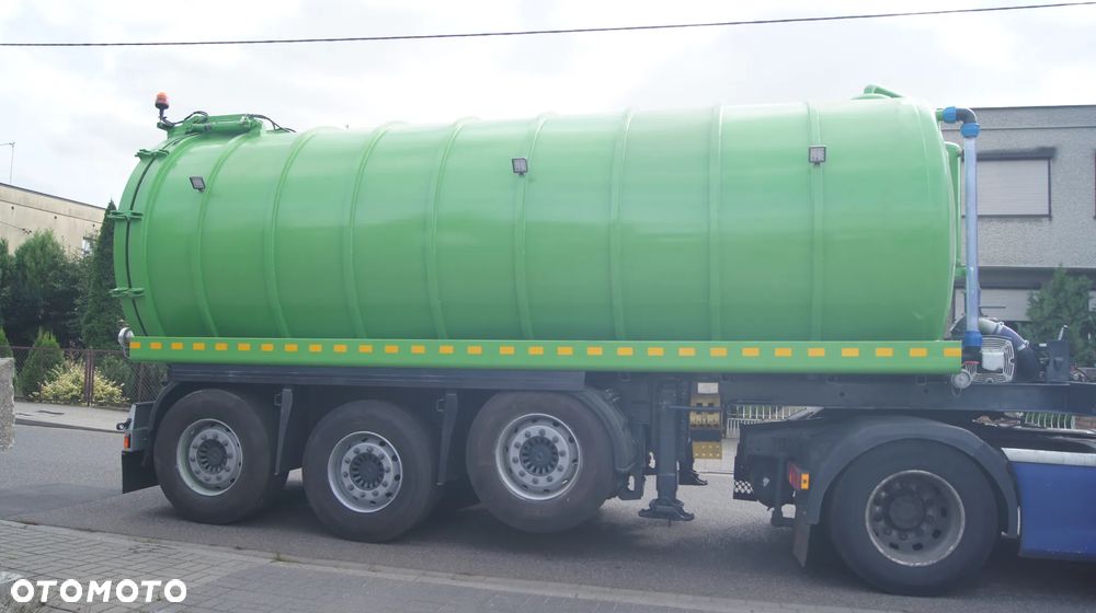 naczepa asenizacyjna ze zbiornikiem cysterna beczka zabudowa asenizacyjna - 25