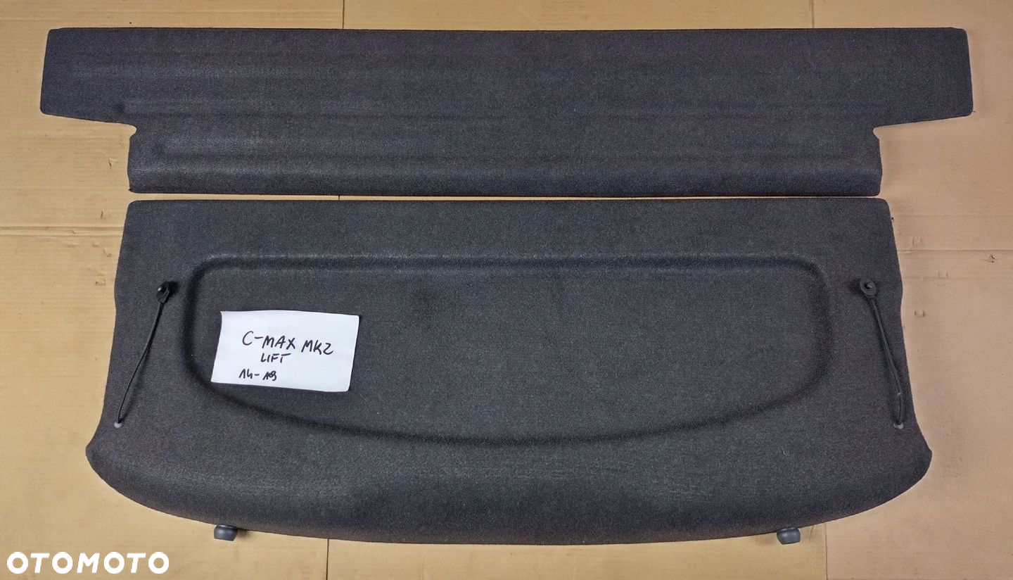 FORD C-MAX MK2 LIFT 14-19 PÓŁKA BAGAŻNIKA DWIE CZĘŚCI KOMPLET - 4