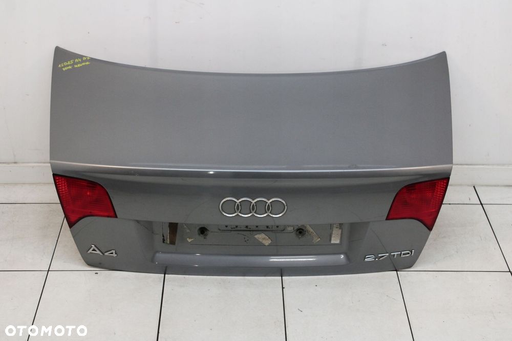 AUDI A4 B7 SEDAN S-LINE 04R- KLAPA BAGAŻNIKA TYŁ TYLNA LY7G - 1